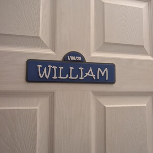 Personalized Kid&#39;s Room Sign, Kids door name sign, Kids bedroom sign, baby room sign, custom name sign