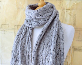 Arquerite Scarf Knitting Pattern PDF