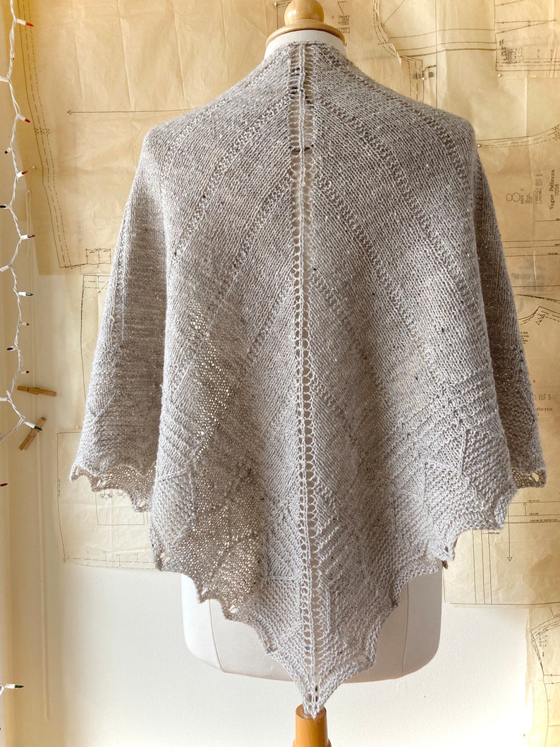 Leucania Shawl Knitting Pattern PDF image 5