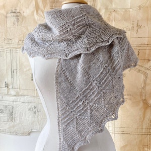 Leucania Shawl Knitting Pattern PDF image 2