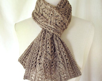 Skipperling Lace Scarf Knitting Pattern PDF