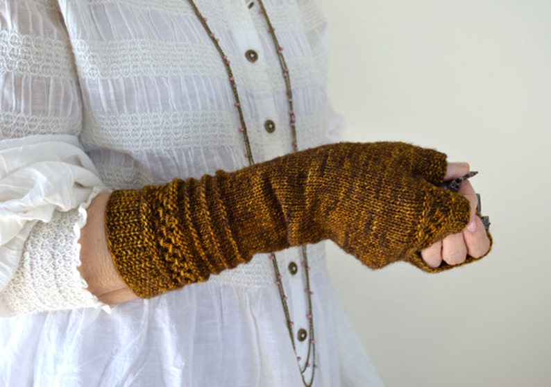 On the Other Hand Mitts Knitting Pattern PDF image 2