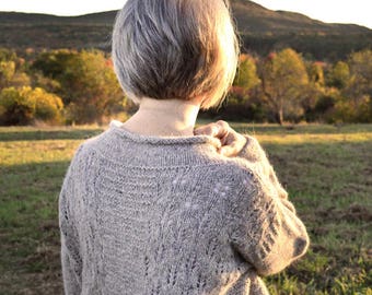 Mount Pollux Pullover Knitting Pattern PDF