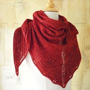 Leucania Shawl Knitting Pattern PDF image 7