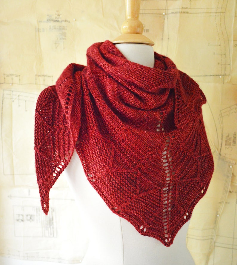 Leucania Shawl Knitting Pattern PDF image 7