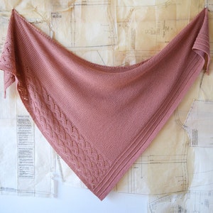 Falling Water Shawl Knitting Pattern PDF image 5