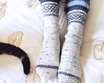 Mill River Socks Knitting Pattern PDF