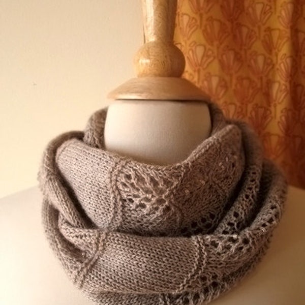 Shallows Cowl or Scarf Knitting Pattern