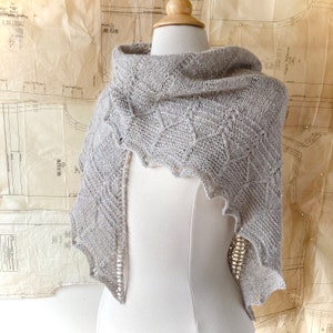 Leucania Shawl Knitting Pattern PDF image 4