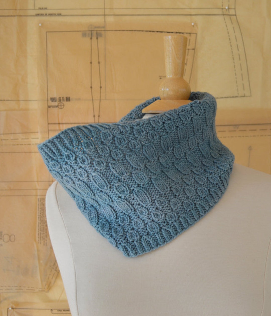 Sweetdrop Cowl Knitting Pattern PDF - Etsy