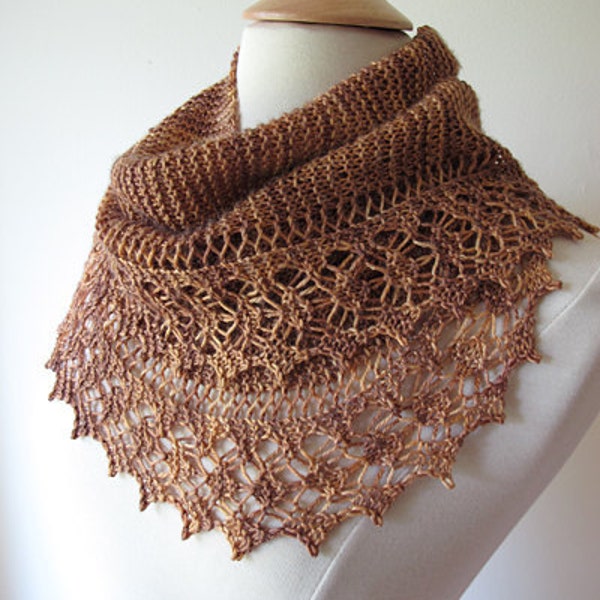 Streusel Lace Scarf Knitting Pattern