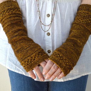 On the Other Hand Mitts Knitting Pattern PDF