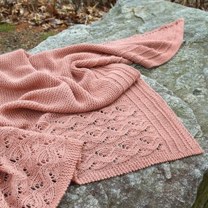 Falling Water Shawl Knitting Pattern PDF image 3