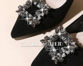 Beautiful Jewel Shoe clips