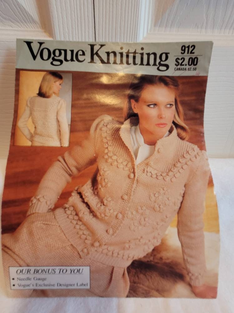 Vintage Knitting Books Vintage Books 80s Fashion Knits Knitted Vest Pattern Knitting Pattern Vintage Knitting Books Vintage Books 80s Fashion Knits Knitted Vest Pattern Knitting Pattern