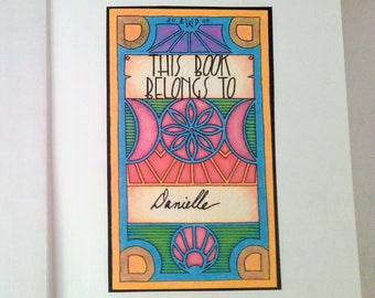 5 Art Deco Bookplates