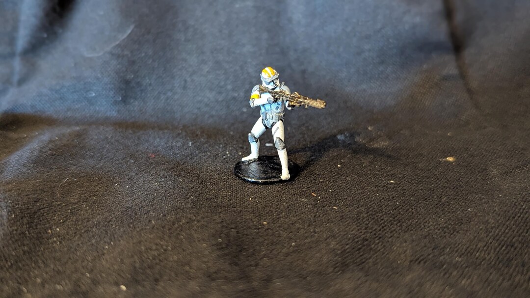 Star Wars Clone Commander Cody With Long Rifle (bad Batch Gray ...