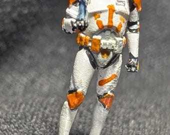 Star Wars Clone Commander Cody With Long Rifle Miniature Painted 25mm 1 ...