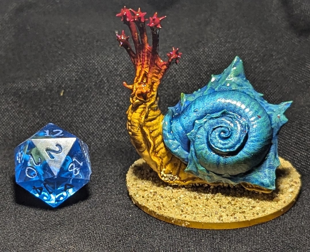 Flail Snail Hand Painted 1:56 Scale Miniature for Dungeons and Dragons ...
