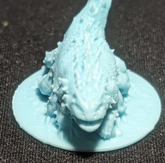 Figurine Basilisk 28 Mm Pour Jeux De Rôle - Donjons & Dragons, Warhammer - Résine Non Peinte, Prête à Peindre