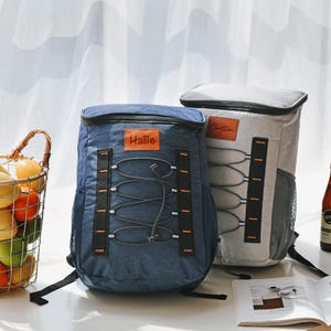 Customized name cooler backpack,groomsmen gifts,personalized cooler backpack,insulated cooler beer bag,hiking cooler backpack,gifts for men