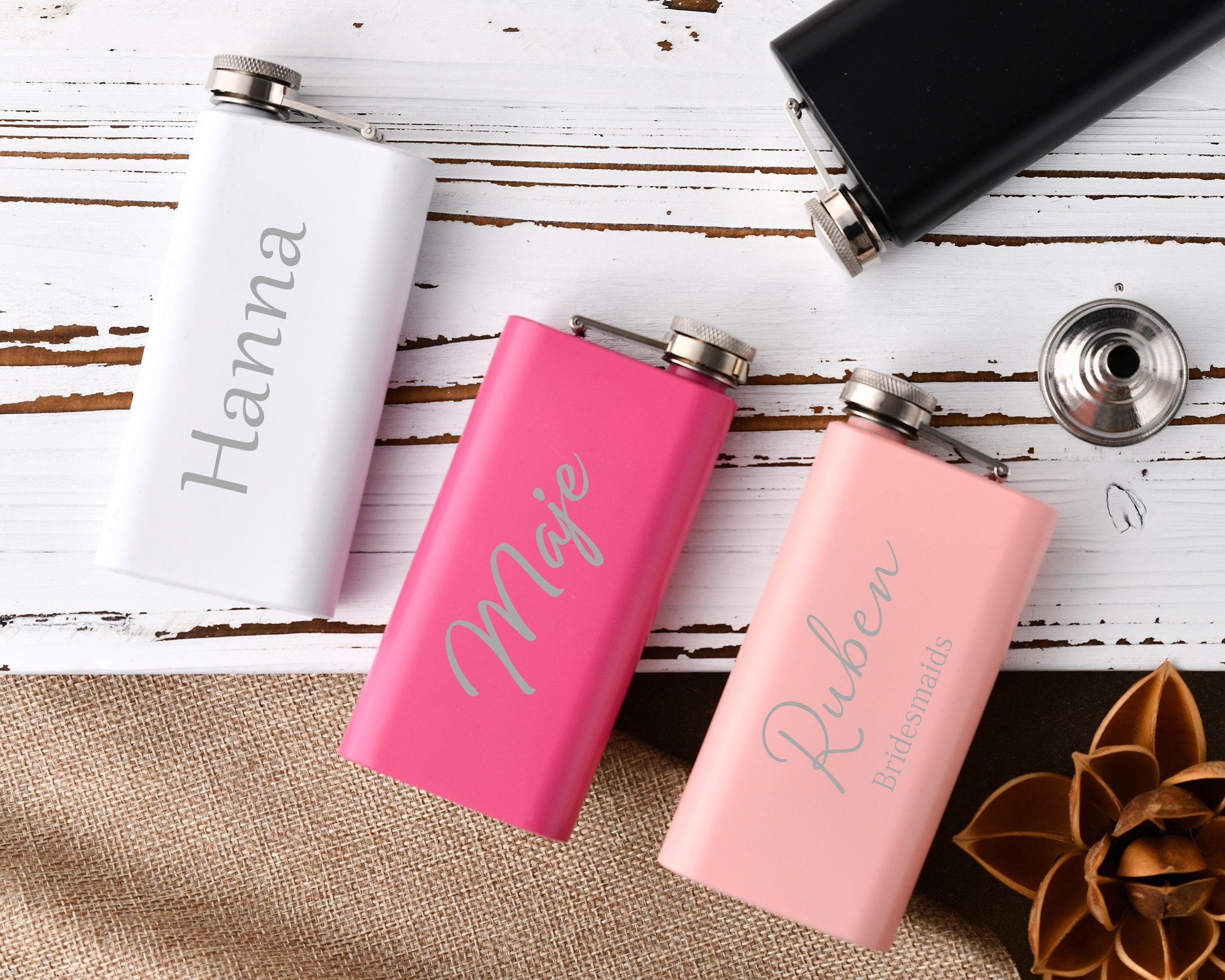 Fiaschetta Whisky Personalizzata - Acciaio Inox Con Incisione, 180 Ml, Con Imbuto E 2 Bicchierini - Foto 4