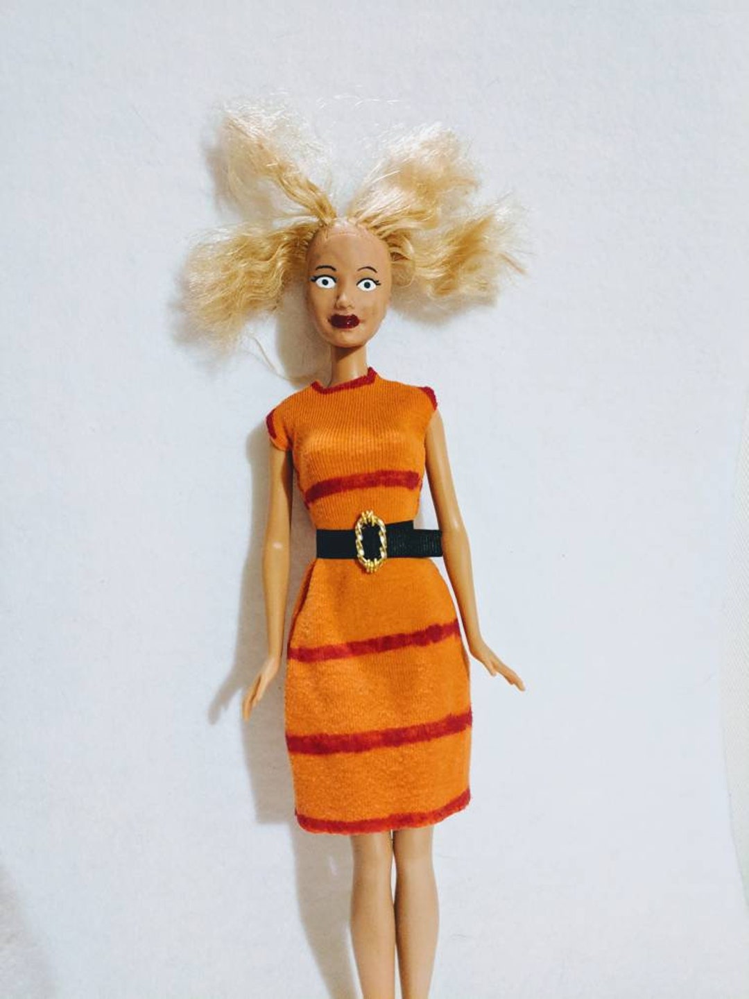 Replica Rugrats Cynthia Doll Upcycled Barbie Recycled Art Doll Etsy Canada