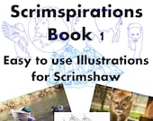 Scrimspirations Book 1 - scrimshaw patterns / templates