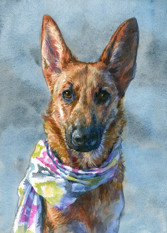 Watercolour Personalised Commission