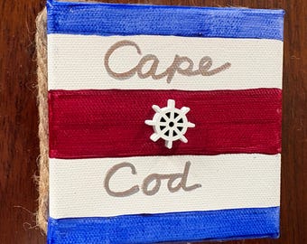 Tapiz decorativo de pared costero de Cape Cod