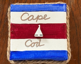 Tapiz decorativo de pared costero de Cape Cod