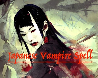 Hechizo de vampiro japonés