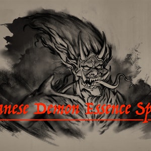Japanese Demon Essence Spell
