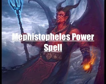Ritual de poder de Mefistófeles