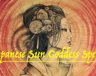 Japanese Sun Goddess Ritual
