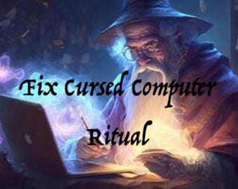 Ritual para arreglar el mal de la computadora
