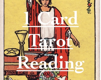 Lectura rápida de Tarot de 1 carta