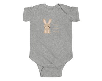 Adorable Easter Bunny Babygrow - 'Our Little Easter Bunny'"