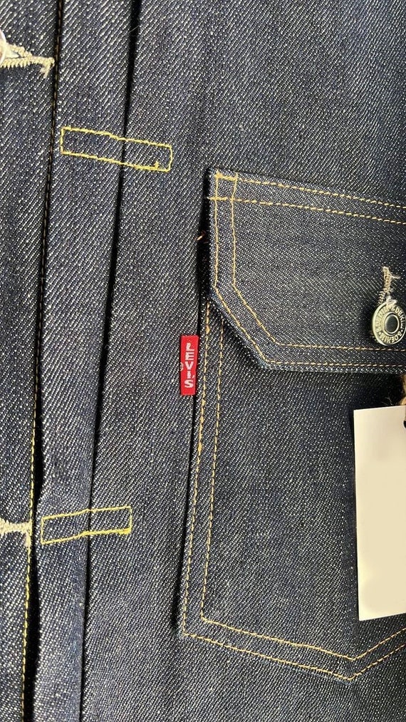 1936 Levis 506xxe Vintage Trucker Type 1 Kurabo Raw Selvedge Denim