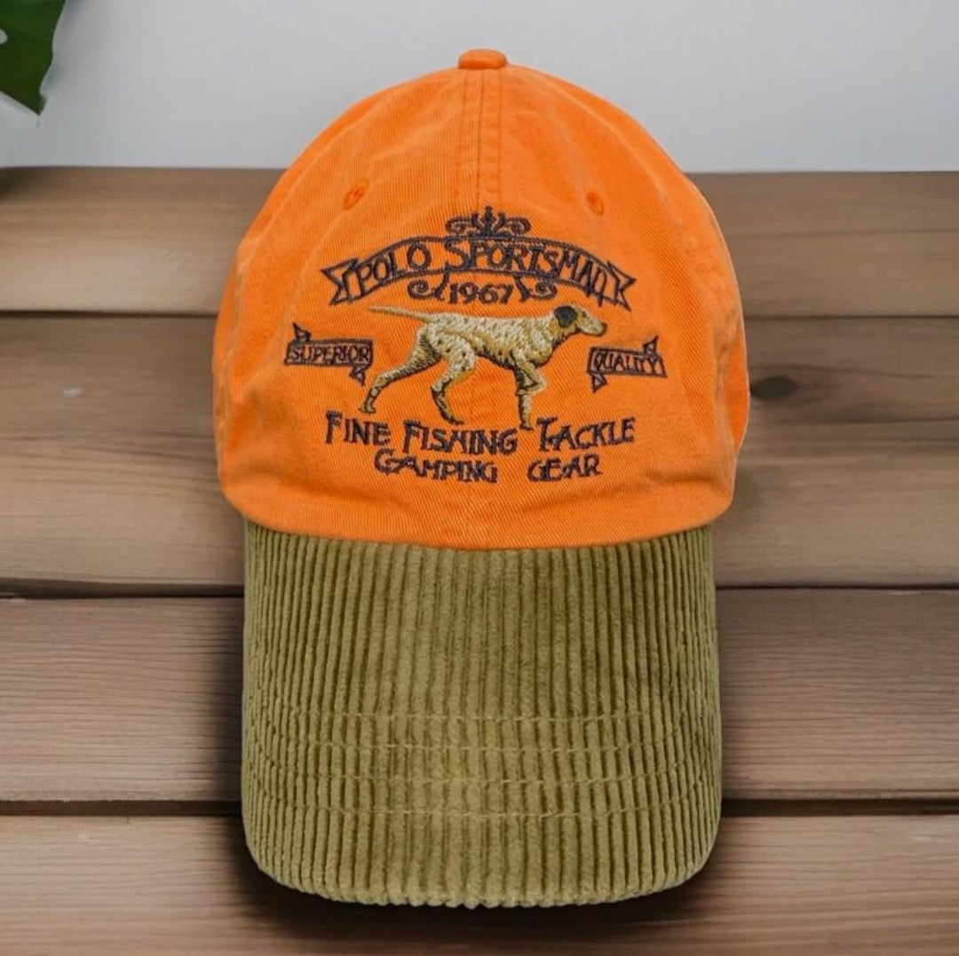 Polo sportsman ハンティングキャップ polo country Polo Ralph Lauren Sportsman 1967 Vintage Pointer Dog Hat Cap Super