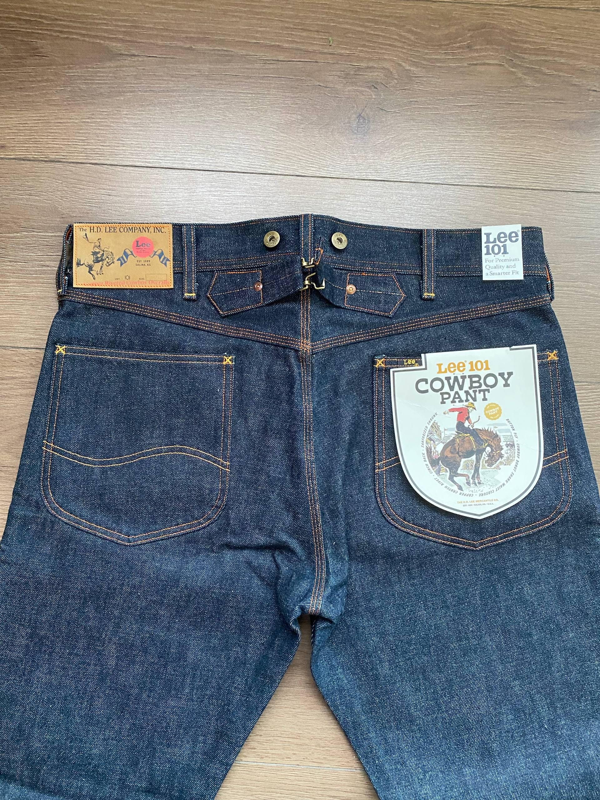 Lee 101 Cowboy Jeans - Etsy