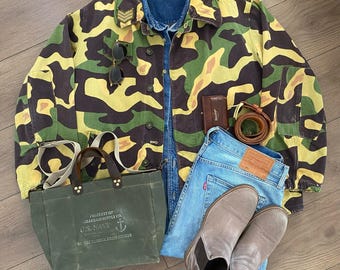 60s チェコ軍 Salamander Camo Field Coat Dap Walk | Vintage & Antique Clothing | Antwerp