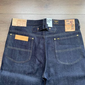Toppa in pelle con pelo Lee 101 Sevedge Cowboy 131 Jeans
