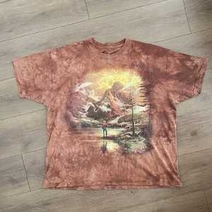 the mountain vintage t shirts deer, moose and eagle