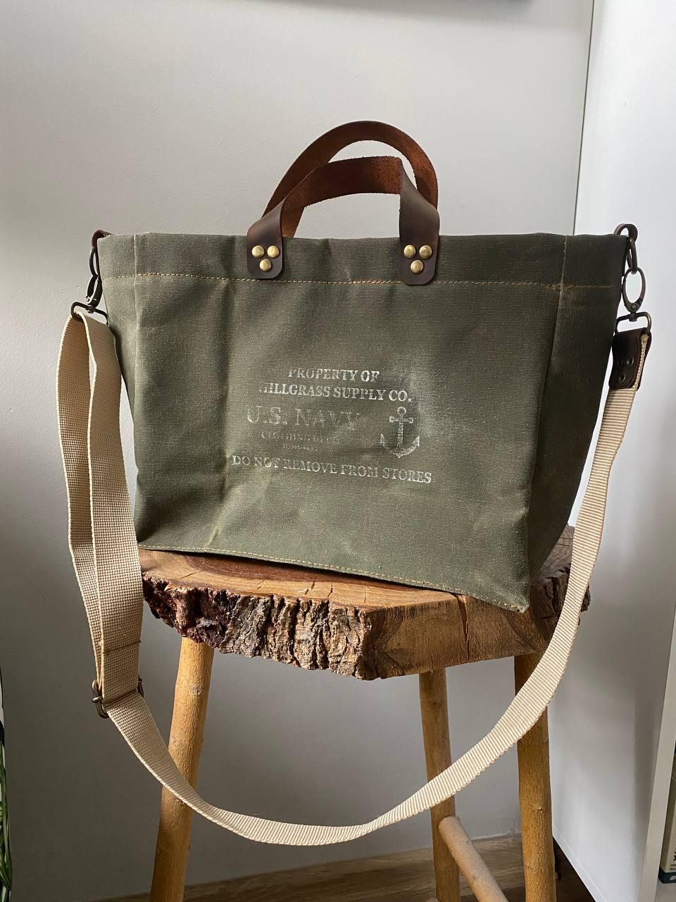 US Navy Ww2 Canvas Tote Military Vintage Hand Bag - Etsy