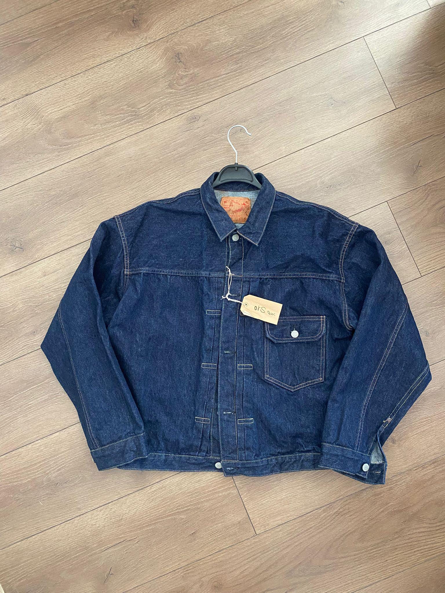 Orslow Type 1 Selvedge Denim Jacket One Wash Made in Japan