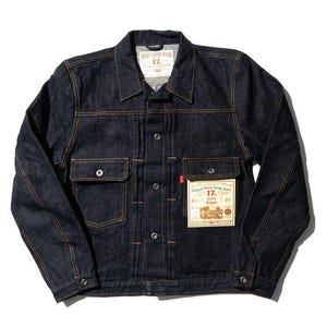 big john selvedge type 2 denim jacket one wash