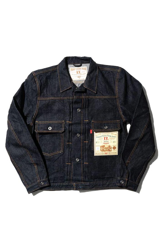 OVY BlackWashed 2nd Denim Jacket Lサイズ Japan Black Washed 2nd Type Heavy Oz Denim Jacket | OVY