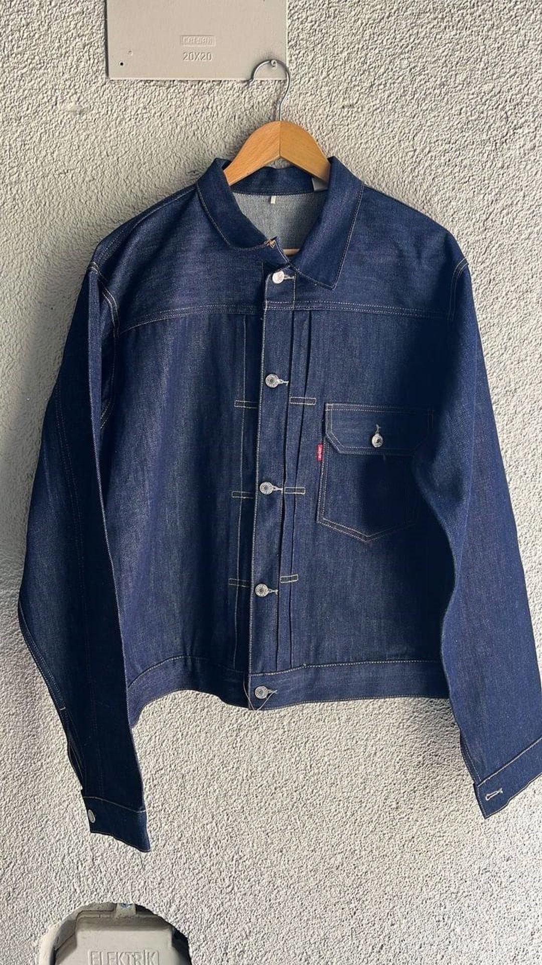 1936 Levis 506xxe Vintage Trucker Type 1 Kurabo Raw Selvedge Denim