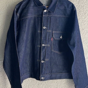 1936 levis 506xxe vintage trucker type 1 kurabo raw selvedge denim premium big E jacket  shrink to fit very rare